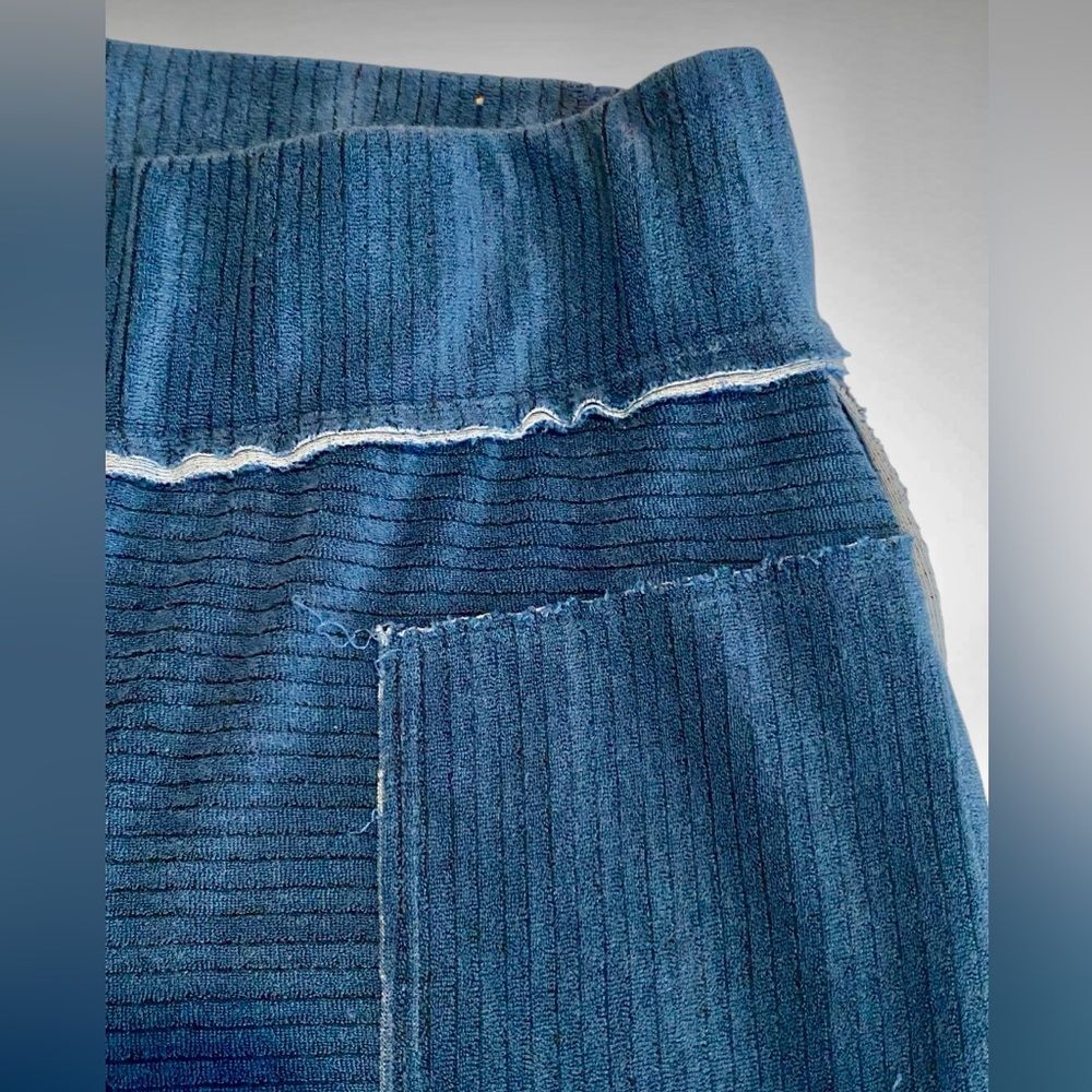 Anthropologie Hello Nite Women’s Lounge pant | Dark Blue Textured Jogger NWT S. - Picture 6 of 10